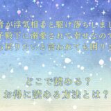 『婚約者が浮気相手と駆け落ちしました。王子殿下に溺愛されて幸せなので、今さら戻りたいと言われても困ります。』が読めるサイトは？