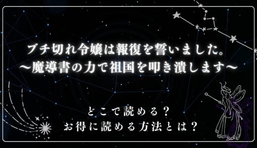 『ブチ切れ令嬢は報復を誓いました。～魔導書の力で祖国を叩き潰します～』が読めるサイトは？